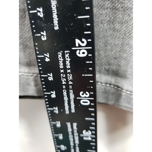 Women’s Unbranded Gray Pullon Stretch Pants sz 12 cotton blend - Picture 2 of 7